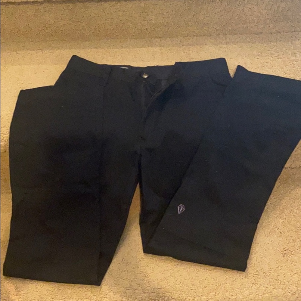 Volcom black chinos